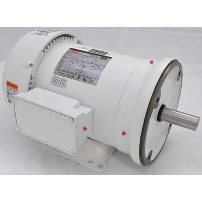 Washdown Motor,3 Ph,Tefc,3 Hp,