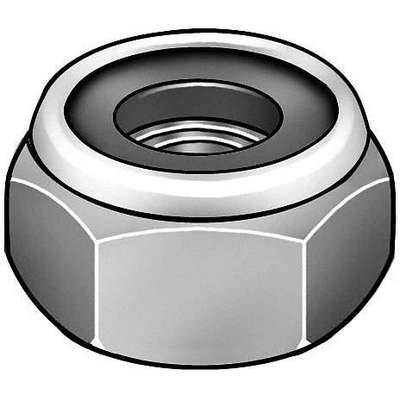 Hex Locknut,3/4-16,GR 2,Zp,PK20