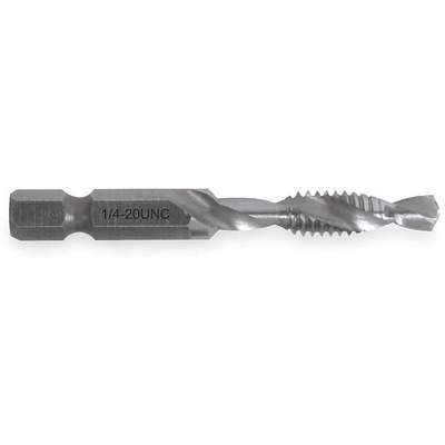 Drill/Tap/Countersink Bit,1/4-