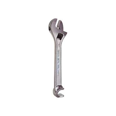 Adj. Wrench,Steel,Chrome,8"