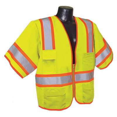 High Visibility Vest,Yellow/