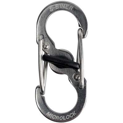 Locking Carabiner,1-2/5 In.,