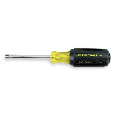 Nut Driver,3/16",Hollow,3"