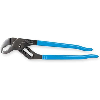 Plier,Curved V Jaw,12 In