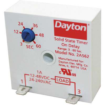 Encapsulated Timer Relay,1A,