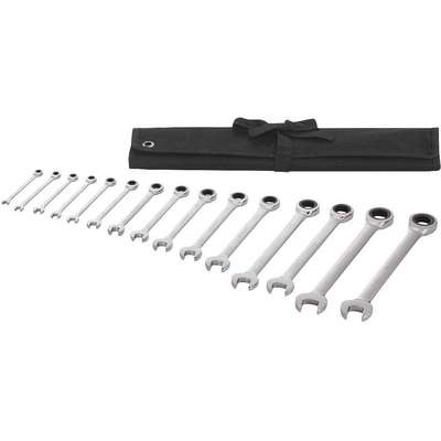 Ratcheting Wrench Set,SAE,15