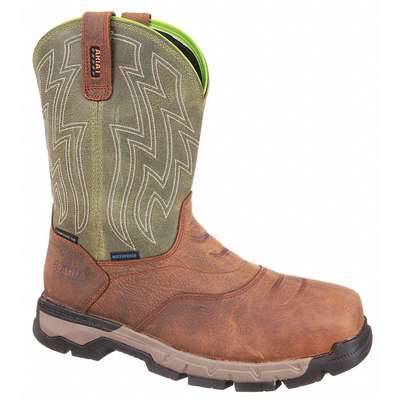 Western Boot,12,EE,Brown/Green,