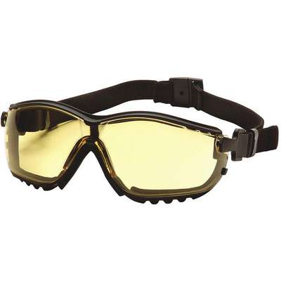 Dust Goggle,Amber Lens,Antifog