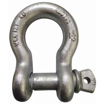 Anchor Shackle,Screw Pin,1/2"