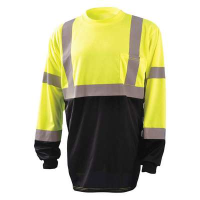 T-Shirt,Hi-Vis Yellow,68 In.