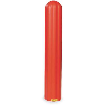 Cover,Bollard Post,Red,8 To 9 In Dia