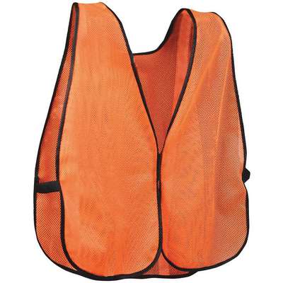 Safety Vest,Orange,M/L,18 In L,