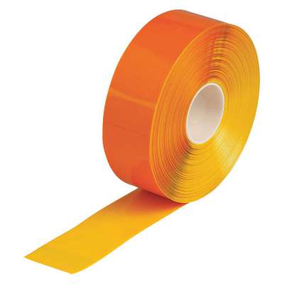 Floor Marking Tape,3" W,Yellow,