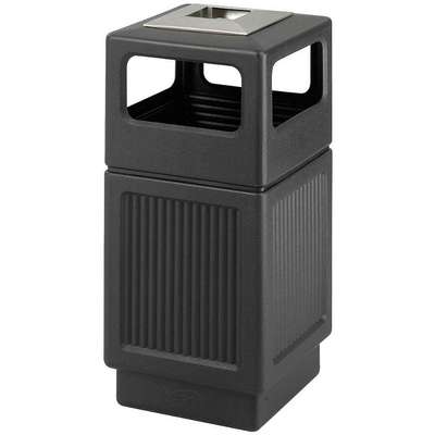 Ash/Trash Can 38GAL Black