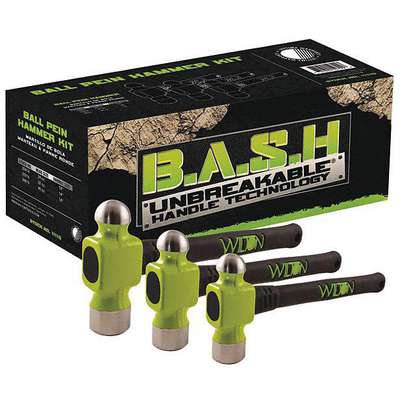 Ball Pein Hammer Set,14" L