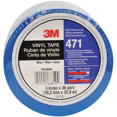 Marking Tape,Roll,3In W,108 Ft.