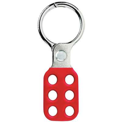 Lockout Hasp,Snap-On,Red,4-3/