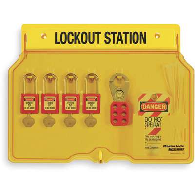 Lockout Station,Filled,4