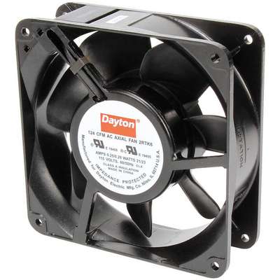 Axial Fan,115VAC,4-11/16In H,4-