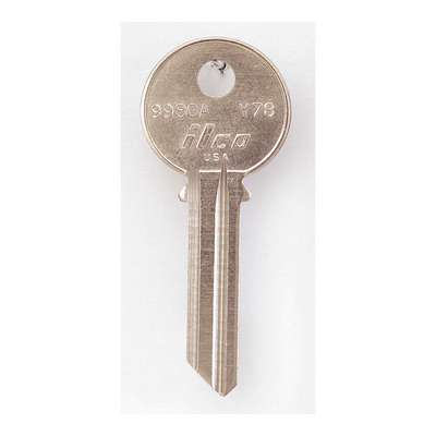 Key Blank,Brass,Type Y78,6 Pin,