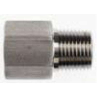 Steel Straight Adapter 1/2X1/2