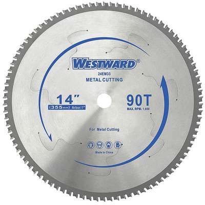 Metal Cutting Blade, 14 In 90T