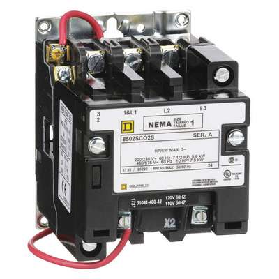 Nema Magnetic Contactor,27A,