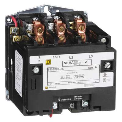 Nema Magnetic Contactor,45A,