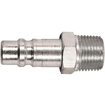 Coupler Plug 1/2X1/2MNPT Miltn