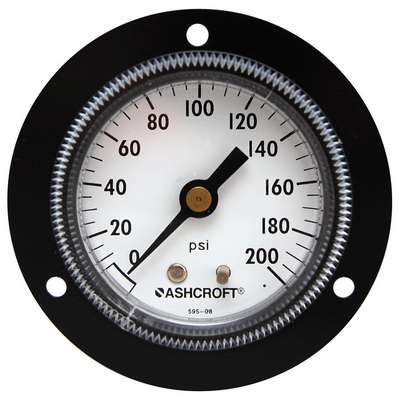 Panel Mount Pressure Gauge 2"