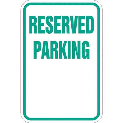 Reserved Parking Sign,18" x