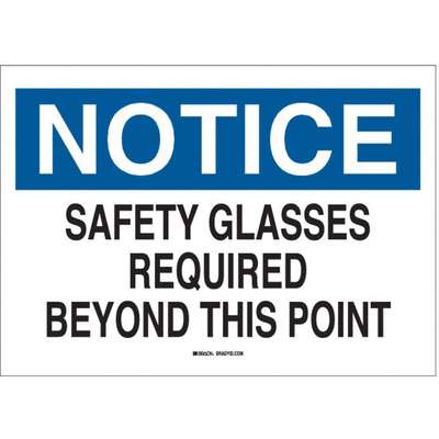 Safety Label,5 In. W,3-1/2 In.