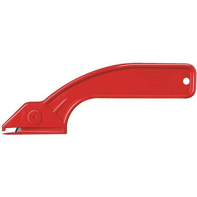 Safety Cutter,1-1/32",Red