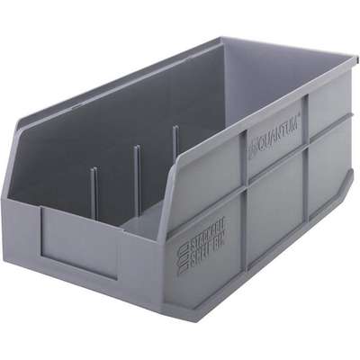 Shelf Bin,8-1/4 In. W,7 In. H,