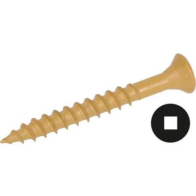 Wood Screw,Flat,#8x3/4L,Zinc,