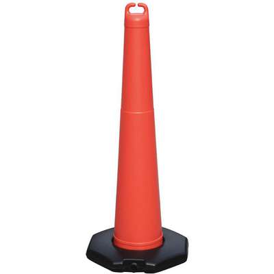 Traffic Cone,42in H,Orange,