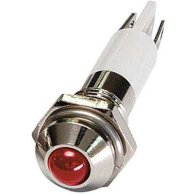 Round Indicator Light,Red,12VDC