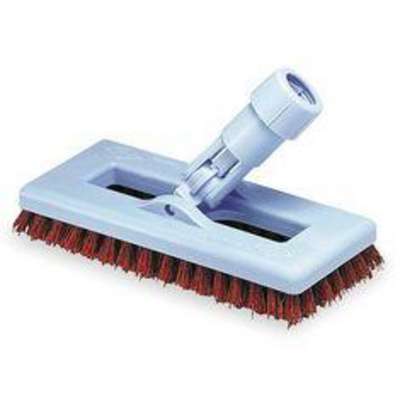 Swivel Scrub Brush,8 In Blck,1