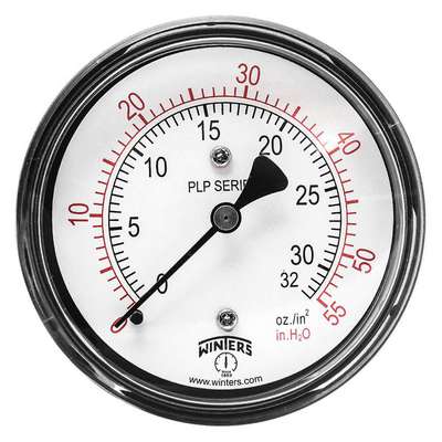 Pressure Gauge,2-1/2" Dial