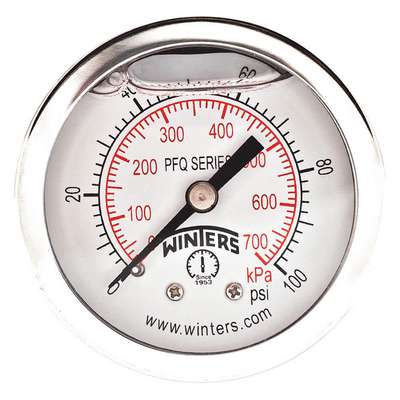 Pressure Gauge,2" Dial Size,