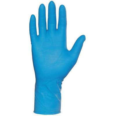 Disposable Gloves,Latex,S,Blue,