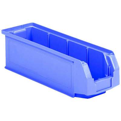 Stacking Bin,Blue,Polyethylene,