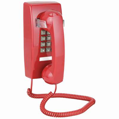 Standard Wall Phone,Red