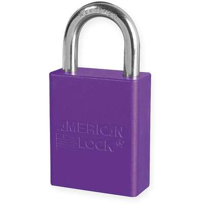 Lockout Padlock,Ka,Purple,1/4