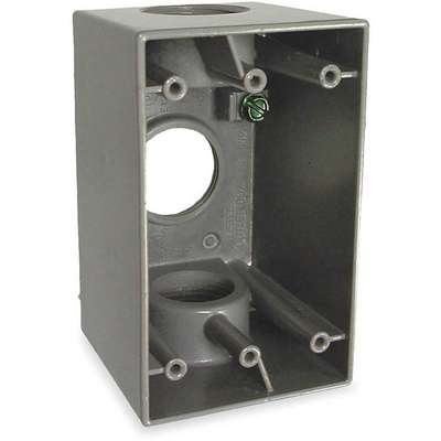 Weatherproof Box,1 In Hub,