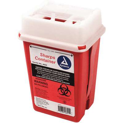 Sharps Container, 1qt. Red