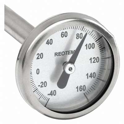 Dial Pocket Thermometer,5 In. L