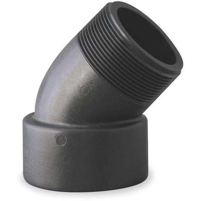 Street Elbow,45 Deg,2 In,Poly,