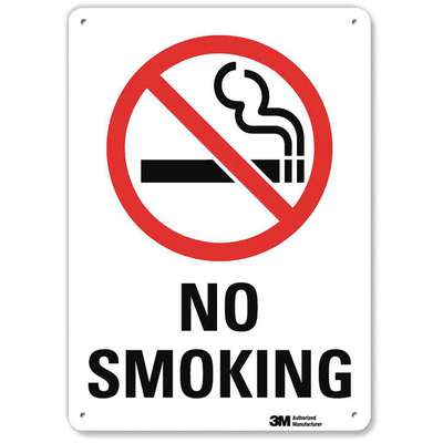 No Smoking Sign,14x10 In.,