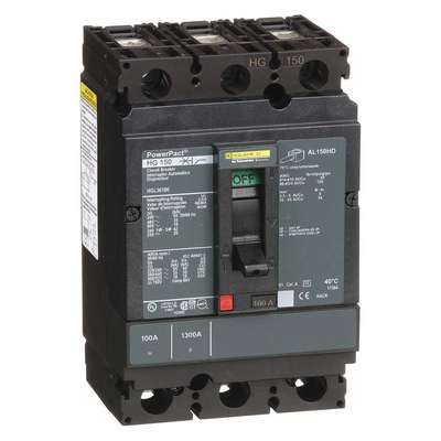 Circuit Breaker,100A,3P,600VAC,